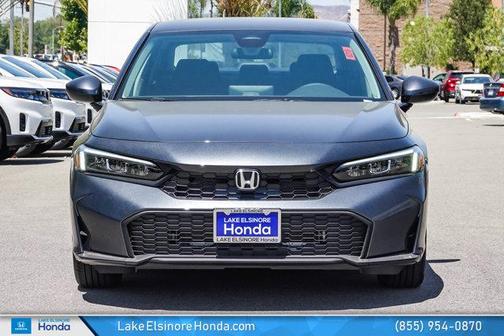 Meteorite Gray Metallic 2026 Honda Civic LX