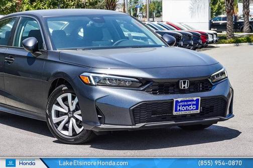Meteorite Gray Metallic 2026 Honda Civic LX