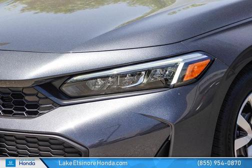 Meteorite Gray Metallic 2026 Honda Civic LX