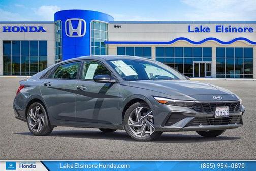 Gray 2025 Hyundai ELANTRA SEL Sport