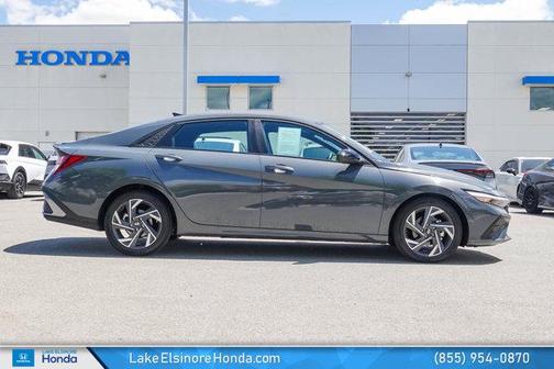 Gray 2025 Hyundai ELANTRA SEL Sport