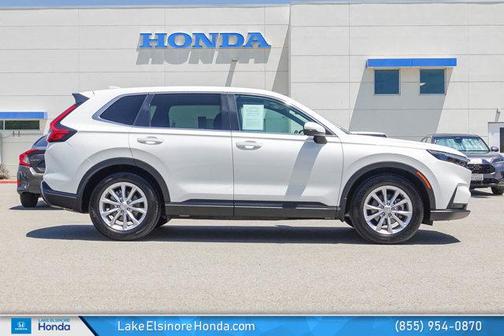 Platinum White Pearl 2024 Honda CR-V EX-L