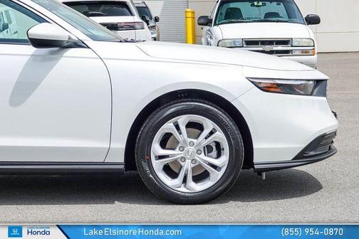 Platinum White Pearl 2026 Honda Accord LX