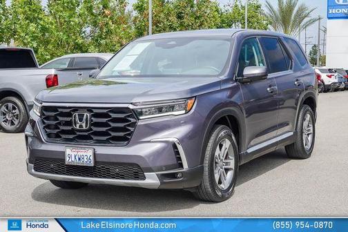 Modern Steel Metallic 2024 Honda Pilot EX-L