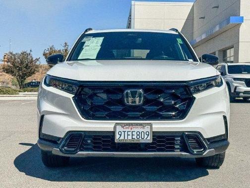 Platinum White Pearl 2025 Honda CR-V Hybrid Sport-L