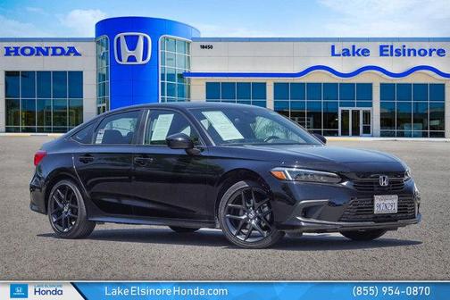 Crystal Black Pearl 2024 Honda Civic Sport