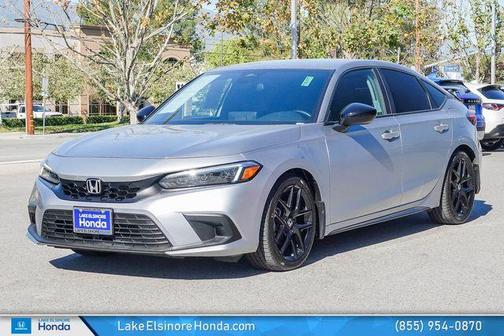 Lunar Silver Metallic 2023 Honda Civic Sport