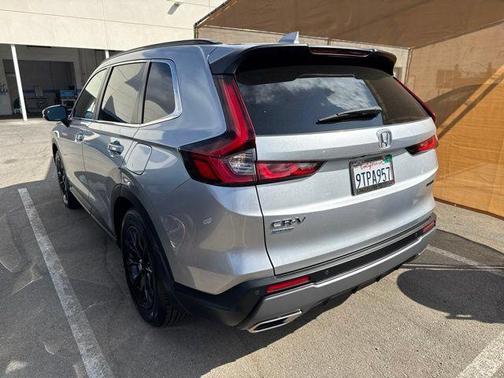 Solar Silver Metallic 2025 Honda CR-V Hybrid Sport-L
