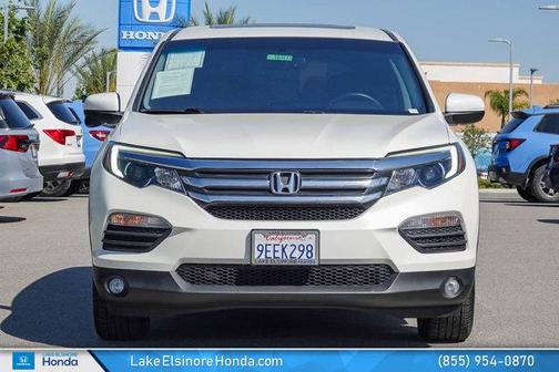 White Diamond Pearl 2017 Honda Pilot EX-L