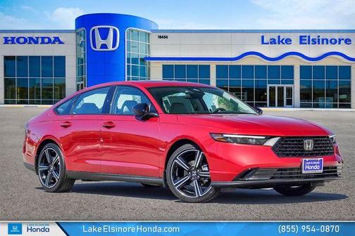 Radiant Red Metallic 2026 Honda Accord SE
