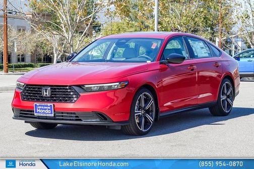 Radiant Red Metallic 2026 Honda Accord SE