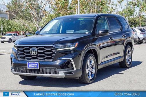 Crystal Black Pearl 2024 Honda Pilot EX-L