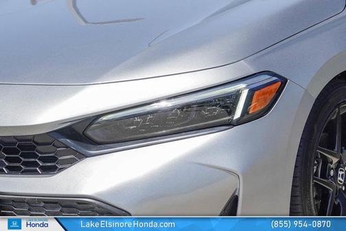 Solar Silver Metallic 2025 Honda Civic Sport