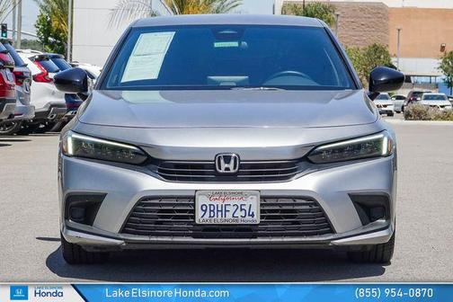 Silver Metallic 2022 Honda Civic Sport