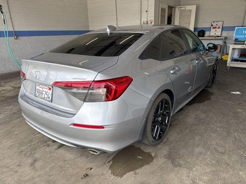 Silver Metallic 2022 Honda Civic Sport