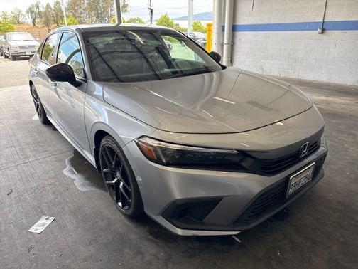 Silver Metallic 2022 Honda Civic Sport
