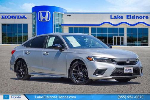 Silver Metallic 2022 Honda Civic Sport