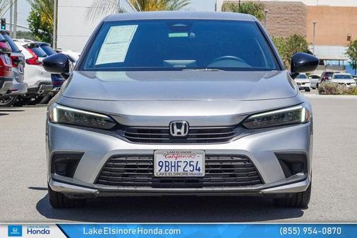 Silver Metallic 2022 Honda Civic Sport