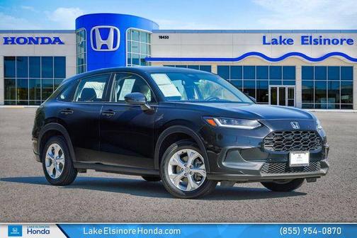 Crystal Black Pearl 2024 Honda HR-V LX