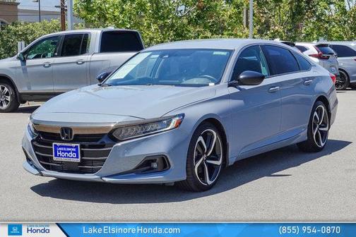 Sonic Gray Pearl 2022 Honda Accord Sport SE