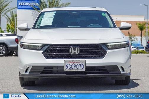 Platinum White Pearl 2023 Honda Accord EX