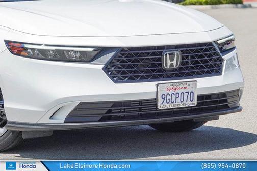 Platinum White Pearl 2023 Honda Accord EX