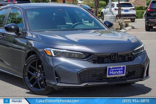 Meteorite Gray Metallic 2026 Honda Civic Sport