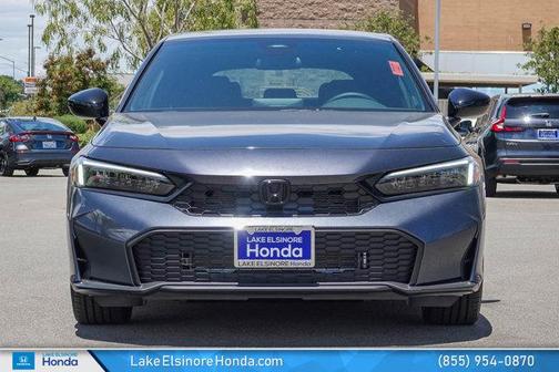 Meteorite Gray Metallic 2026 Honda Civic Sport