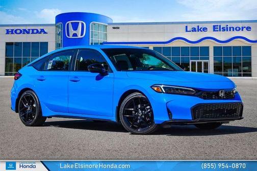 Boost Blue Pearl 2026 Honda Civic Sport