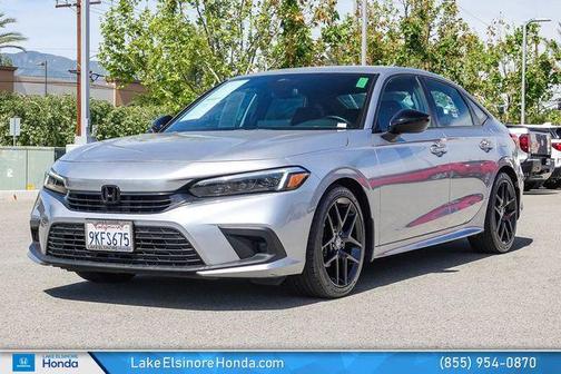 Lunar Silver Metallic 2024 Honda Civic Sport