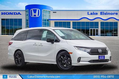 Platinum White Pearl 2024 Honda Odyssey Sport