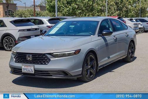 Urban Gray Pearl 2024 Honda Accord Hybrid Sport-L