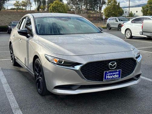 Platinum Quartz Metallic 2025 Mazda Mazda3 FWD w/Select Package