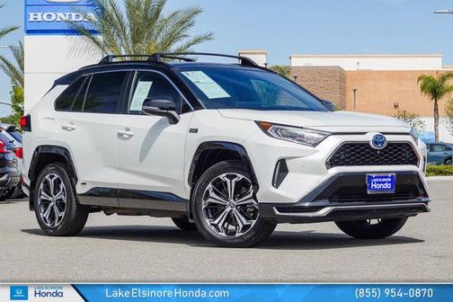 Blizzard Pearl 2021 Toyota RAV4 Prime XSE