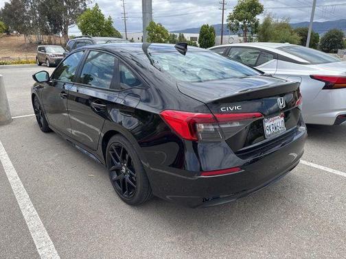 Crystal Black Pearl 2024 Honda Civic Sport