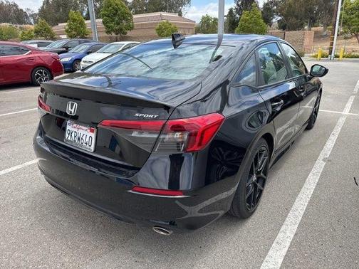 Crystal Black Pearl 2024 Honda Civic Sport
