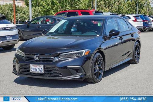 Crystal Black Pearl 2024 Honda Civic Sport