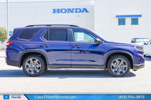 Obsidian Blue Pearl 2025 Honda Pilot Sport