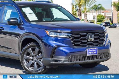 Obsidian Blue Pearl 2025 Honda Pilot Sport