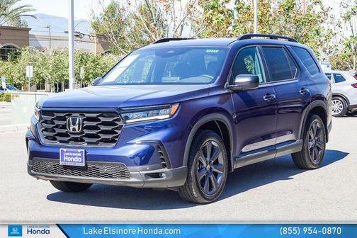 Obsidian Blue Pearl 2025 Honda Pilot Sport