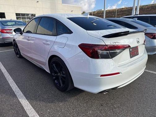 Platinum White Pearl 2025 Honda Civic Si Base