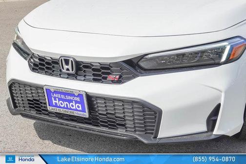 Platinum White Pearl 2025 Honda Civic Si Base