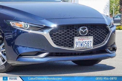 Deep Crystal Blue Mica 2025 Mazda Mazda3 2.5 S