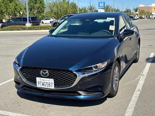 Deep Crystal Blue Mica 2025 Mazda Mazda3 2.5 S