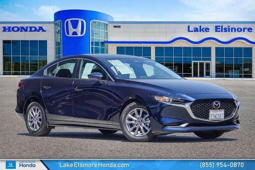 Deep Crystal Blue Mica 2025 Mazda Mazda3 2.5 S