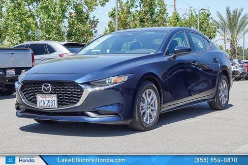 Deep Crystal Blue Mica 2025 Mazda Mazda3 2.5 S