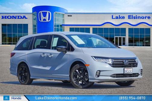 Sonic Gray Pearl 2024 Honda Odyssey Sport