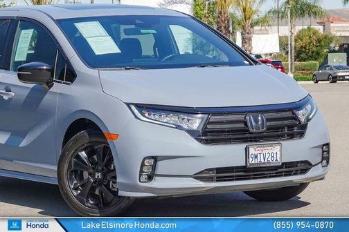 Sonic Gray Pearl 2024 Honda Odyssey Sport