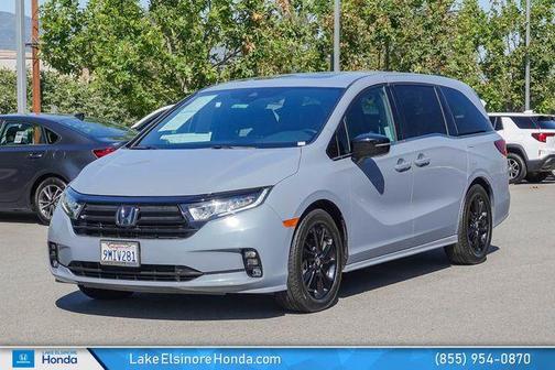 Sonic Gray Pearl 2024 Honda Odyssey Sport