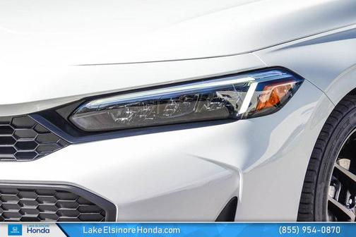 Platinum White Pearl 2026 Honda Civic Sport